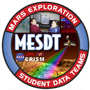 Mars Exploration Student Data Teams Logo